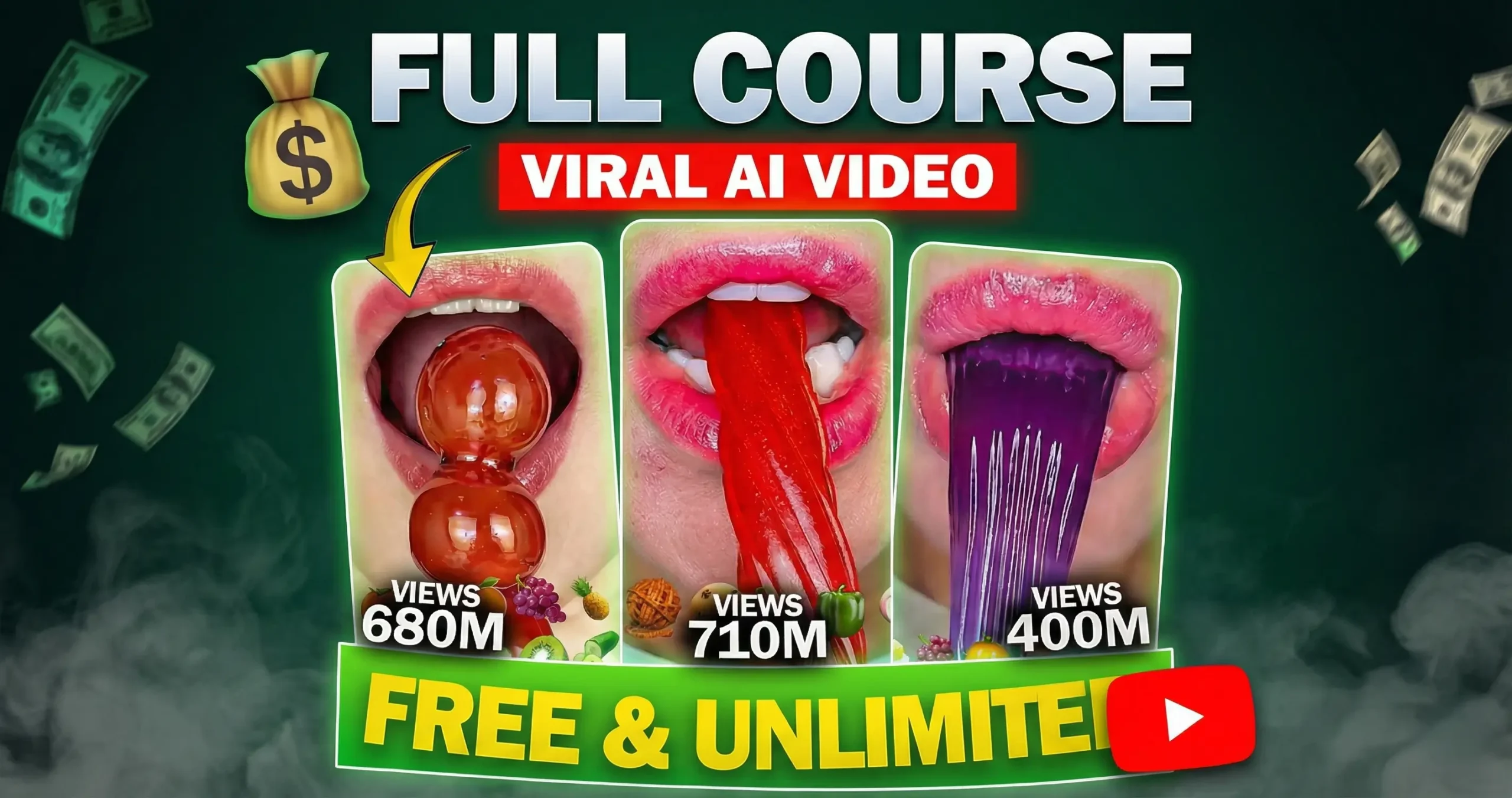 Viral AI ASMR Eating Videos (New AI Prompt)